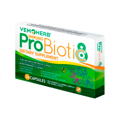 ProBiotiC 8 Immuno, 24 cápsulas